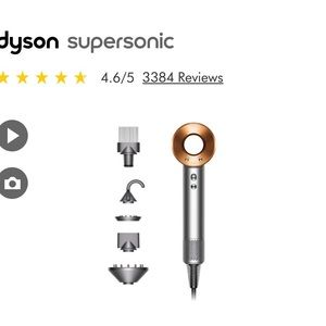 Dyson SuperSonic hair dryer new in box